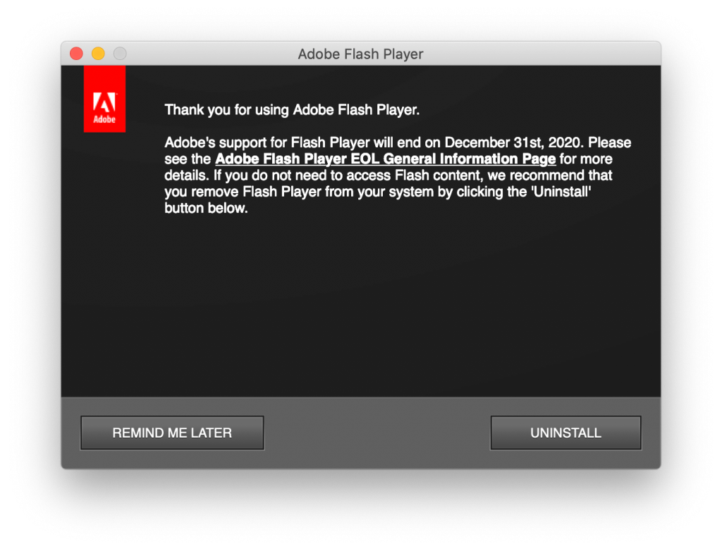chrome flash update for mac